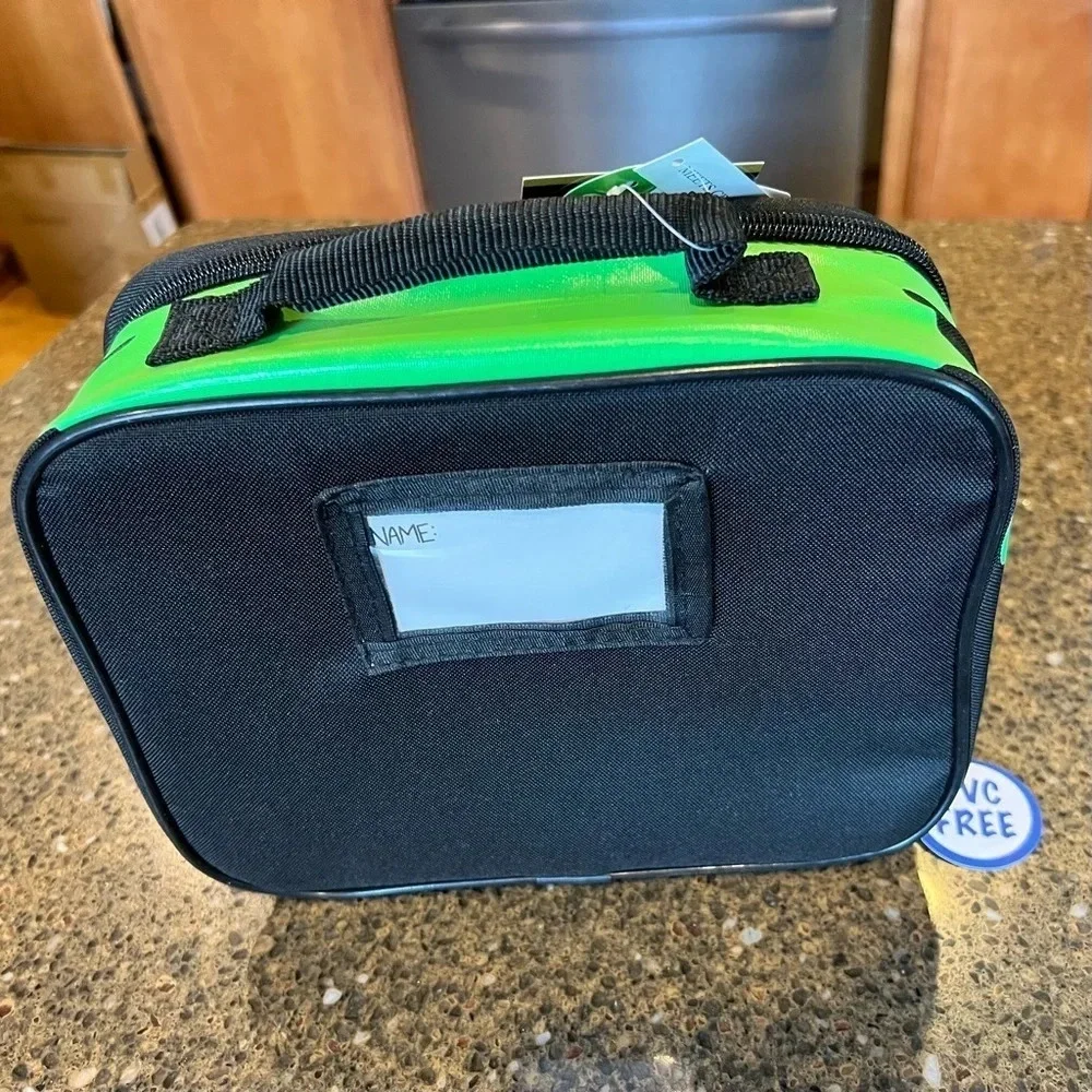 NEW - NICKELODEON SLIME - Snack / Lunch Tote/Lunch Box - Perfect for car snacks!